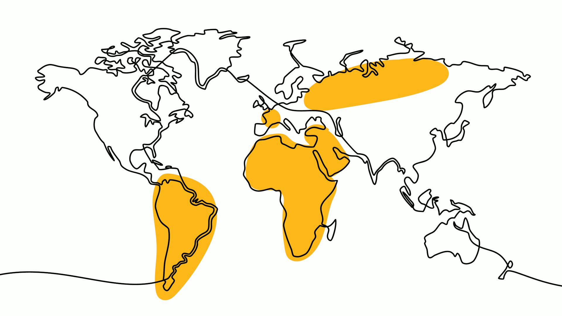 Carte du monde pour connaître où trouver les parfums Carole Daver
